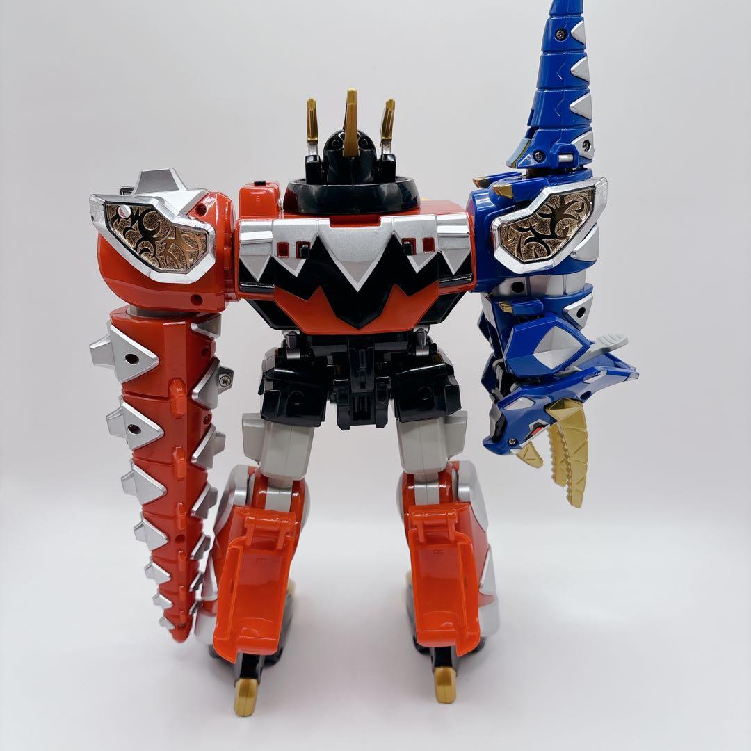 【動作OK】DX爆竜合体 アバレンオー バンダイ 【美品 取説付き】