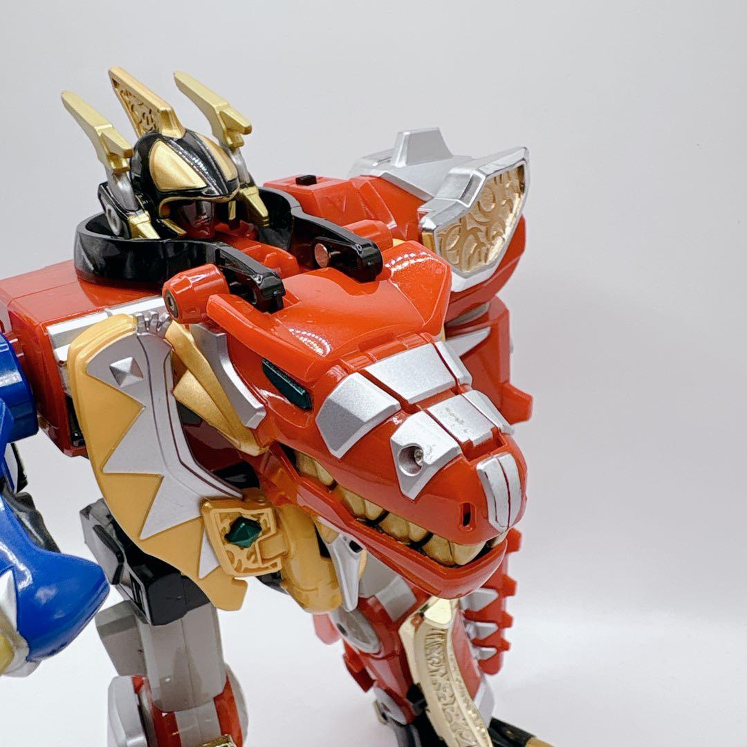 【動作OK】DX爆竜合体 アバレンオー バンダイ 【美品 取説付き】