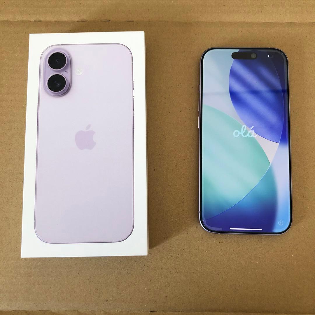 新古品 iPhone 17 256GBラベンダー MG6A4J/A