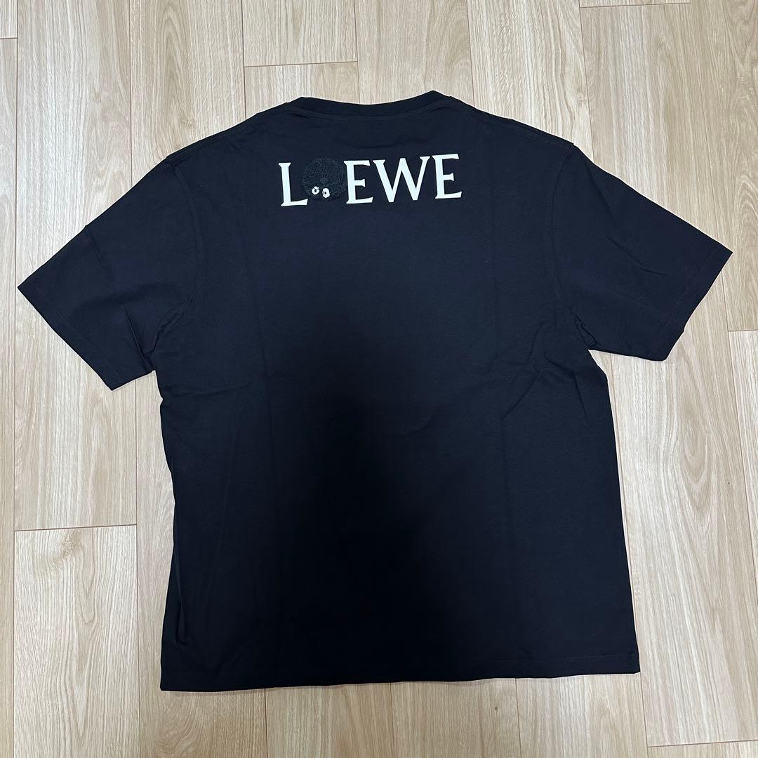 LOEWE カオナシ プリント Tシャツ ブラック
