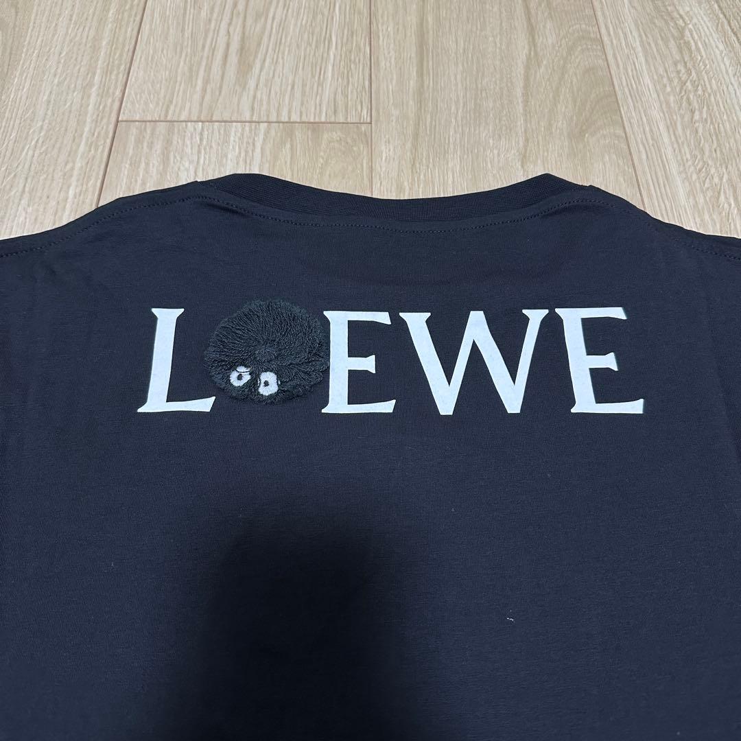 LOEWE カオナシ プリント Tシャツ ブラック