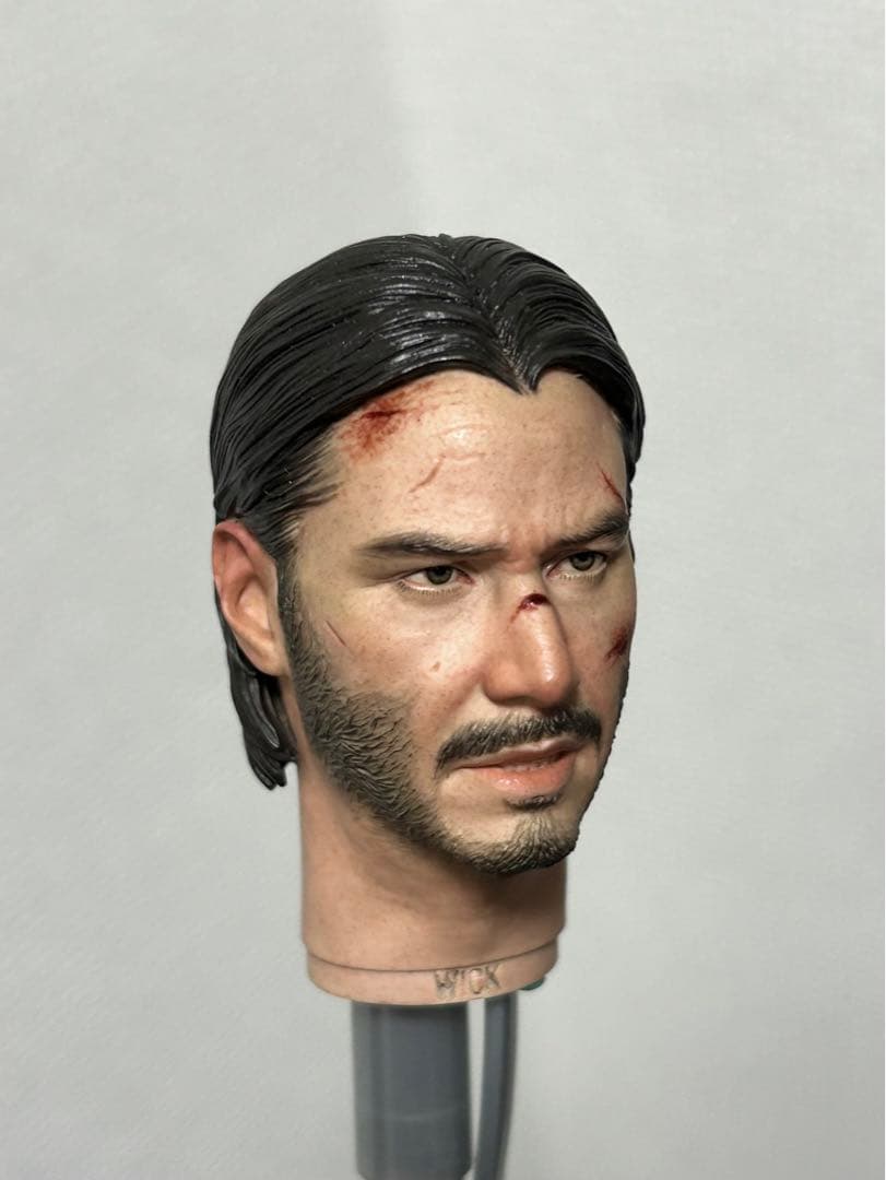 1/6 カスタムヘッド 『ジョン・ウィック チャプター2』バトルダメージ