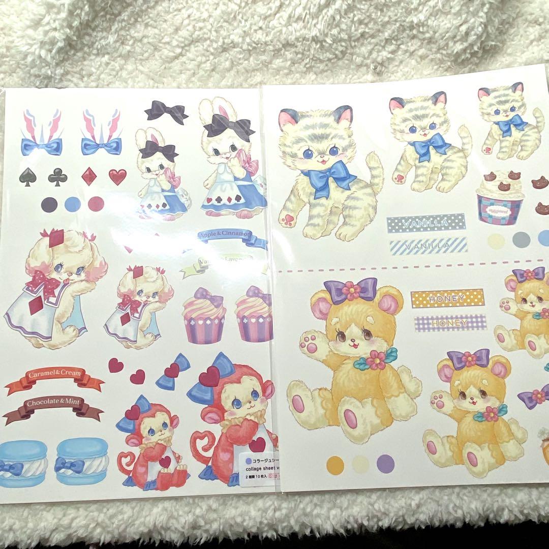 ayyjewelアイジュエルコラージュシート2種5枚入り新品未開封10セット