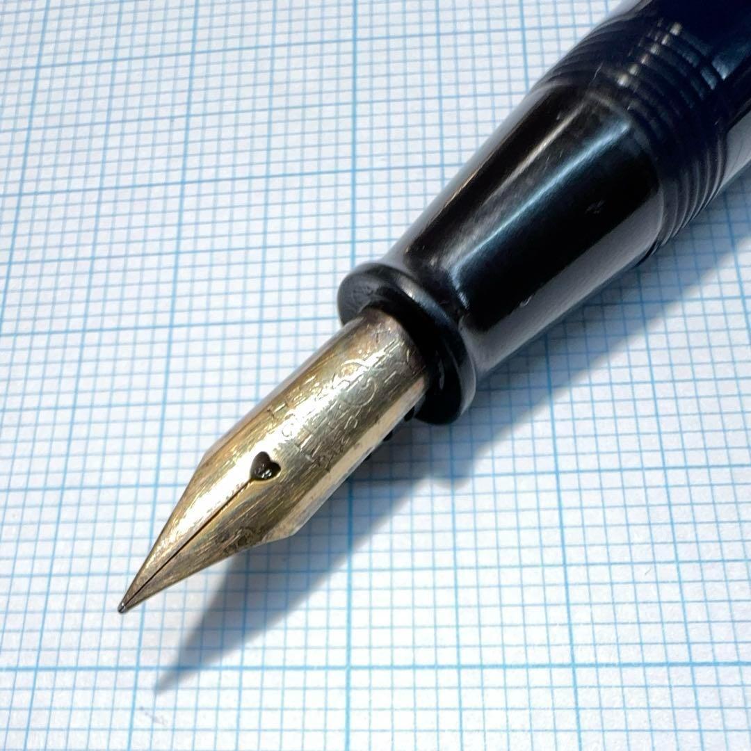 ヴィンテージ パイロット 万年筆 1号 14K F 細字 整備品 日本製