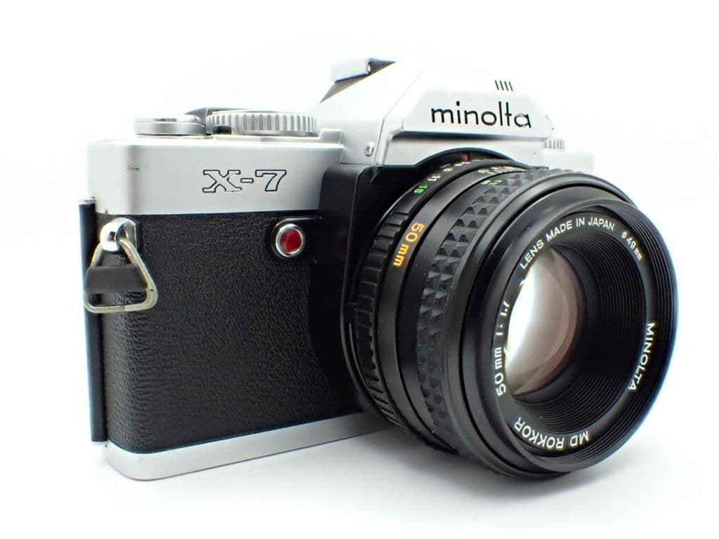 【分解清掃済美品】MINOLTA X-7＆MD ROKKOR 50mm f1.7