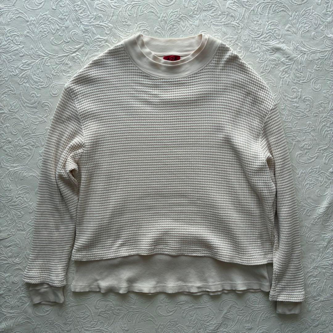 トップス 424 Thermal Layered Long Tee L