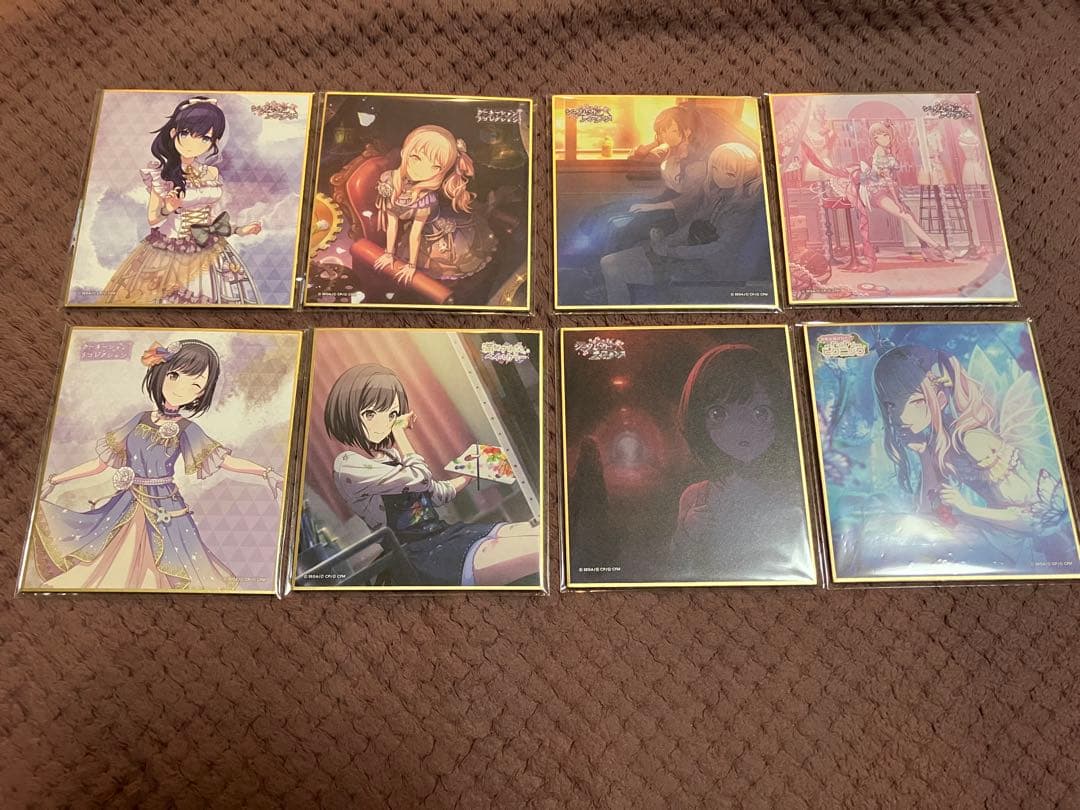 プロセカ　色紙　ウエハース　下敷きまとめ売り