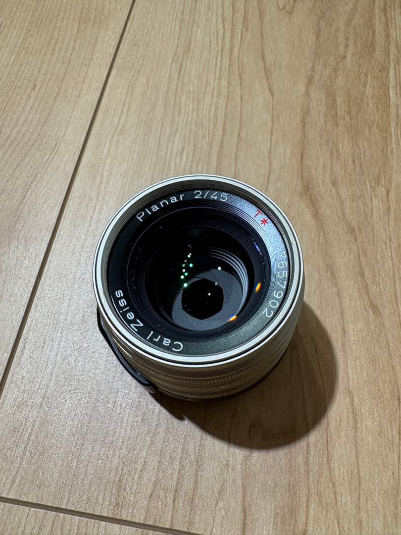 Carl Zeiss Planar 2/45 レンズ contax コンタックス