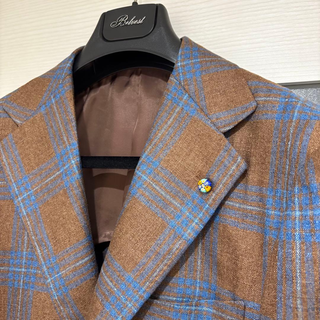 【非売品】ベルベスト Belvest ラペルピン ブート ニエール ピンバッジ