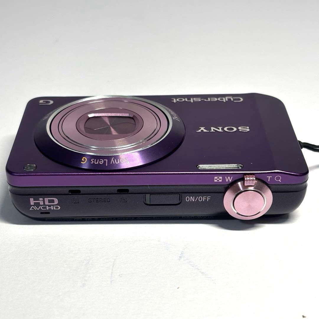 SONY サイバーショット DSC-WX10 パープル