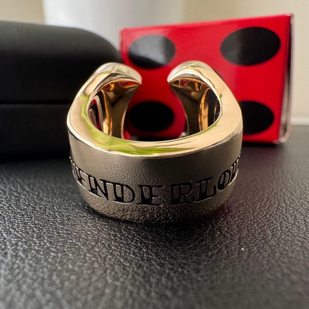 「超美品」TENDERLOIN テンダーロイン ホースシューリング 13号ダイヤ