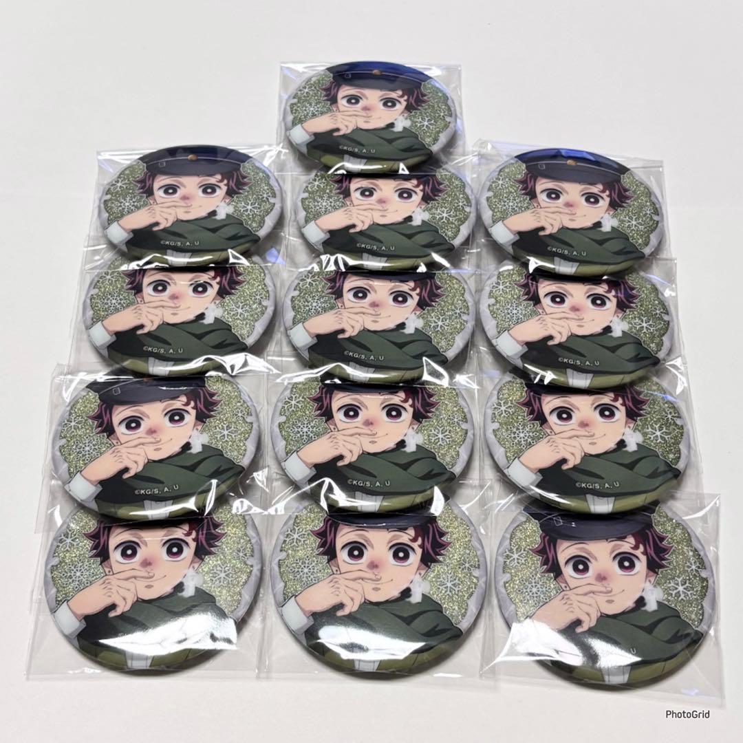 鬼滅の刃　竈門炭治郎　ランダムホログラム缶バッジ　アップ　AGF2025