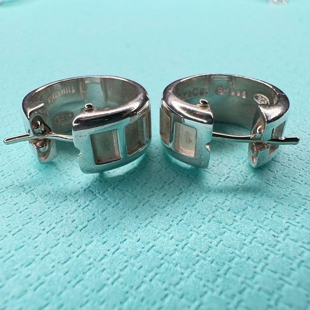 【美品】ティファニー Tiffany アトラス ピアス 両耳SV925