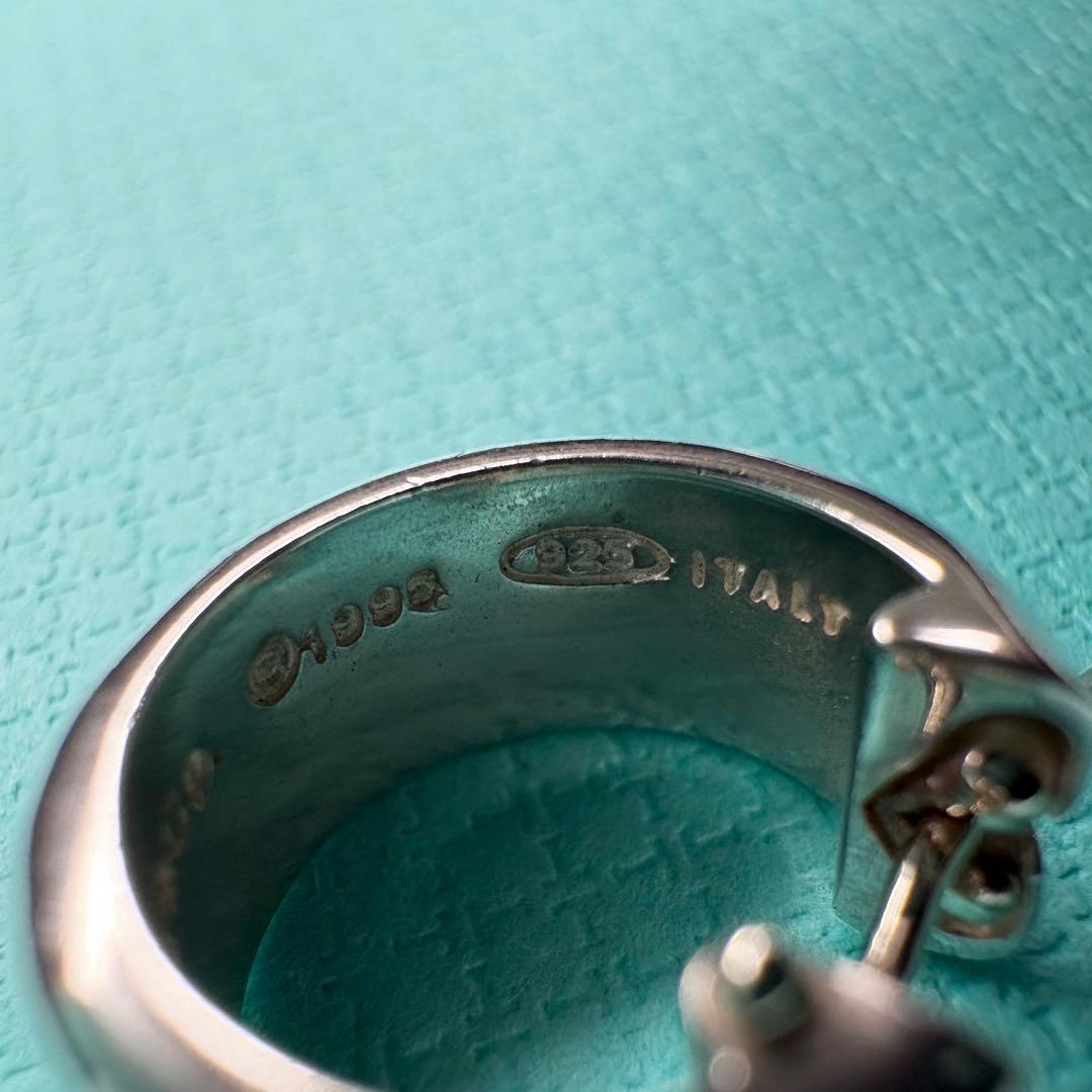 【美品】ティファニー Tiffany アトラス ピアス 両耳SV925