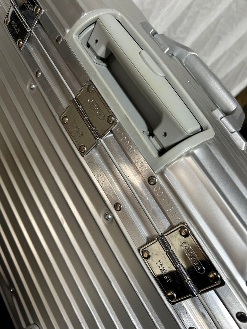 RIMOWA パイロット　トロリー　2輪　カナダ製