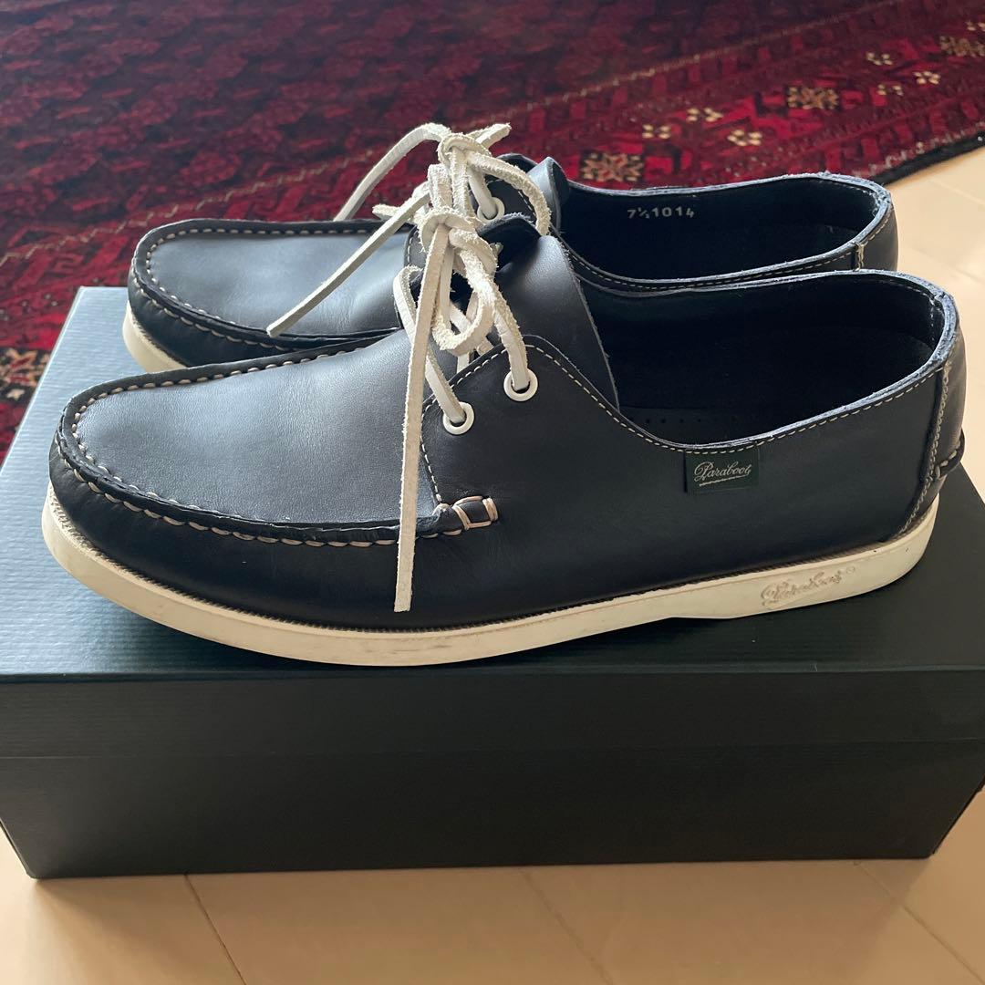 Paraboot パラブーツ デッキシューズ モカシン ネイビー