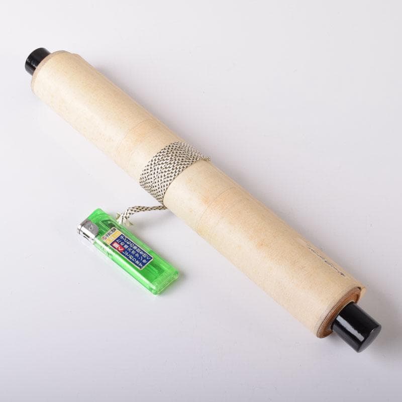 掛軸　紫野　大仙院　尾関桃林（宗園）筆　一行書　桃花微笑春　共箱　C　7522A