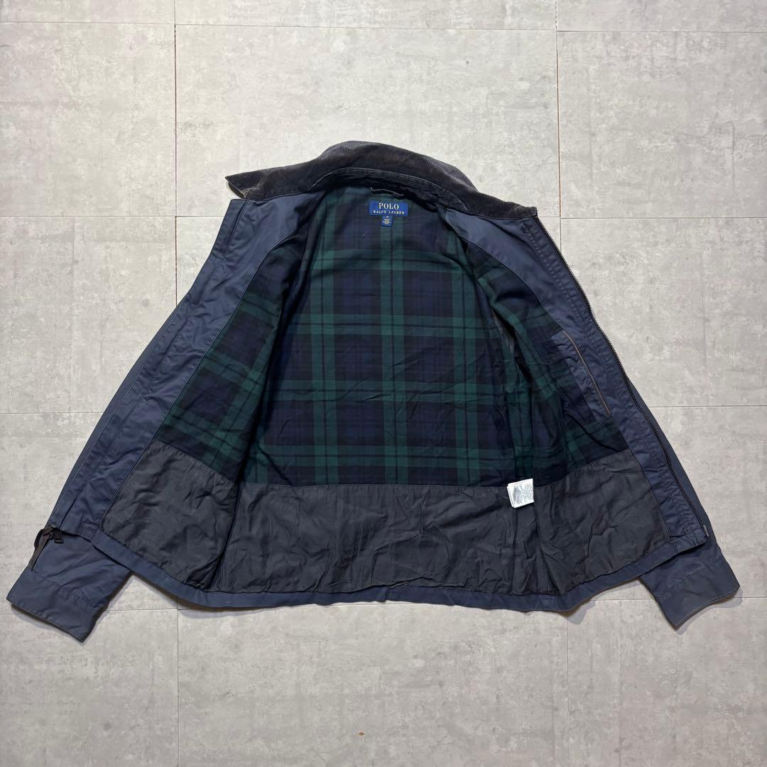 POLO Ralph Lauren スイングトップ 襟コーデュロイ 裏チェック