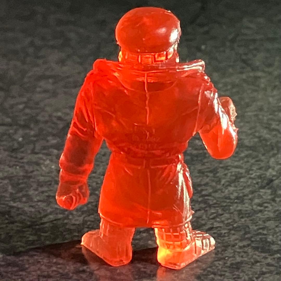 老サンシャイン クリアレッド 海外版キン消し 2002 キン肉マンⅡ世