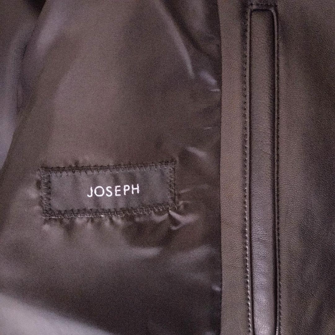 新品　ジョセフオム　ライダース　ジョゼフ　レザージャケット　ラムレザー　タグ付き