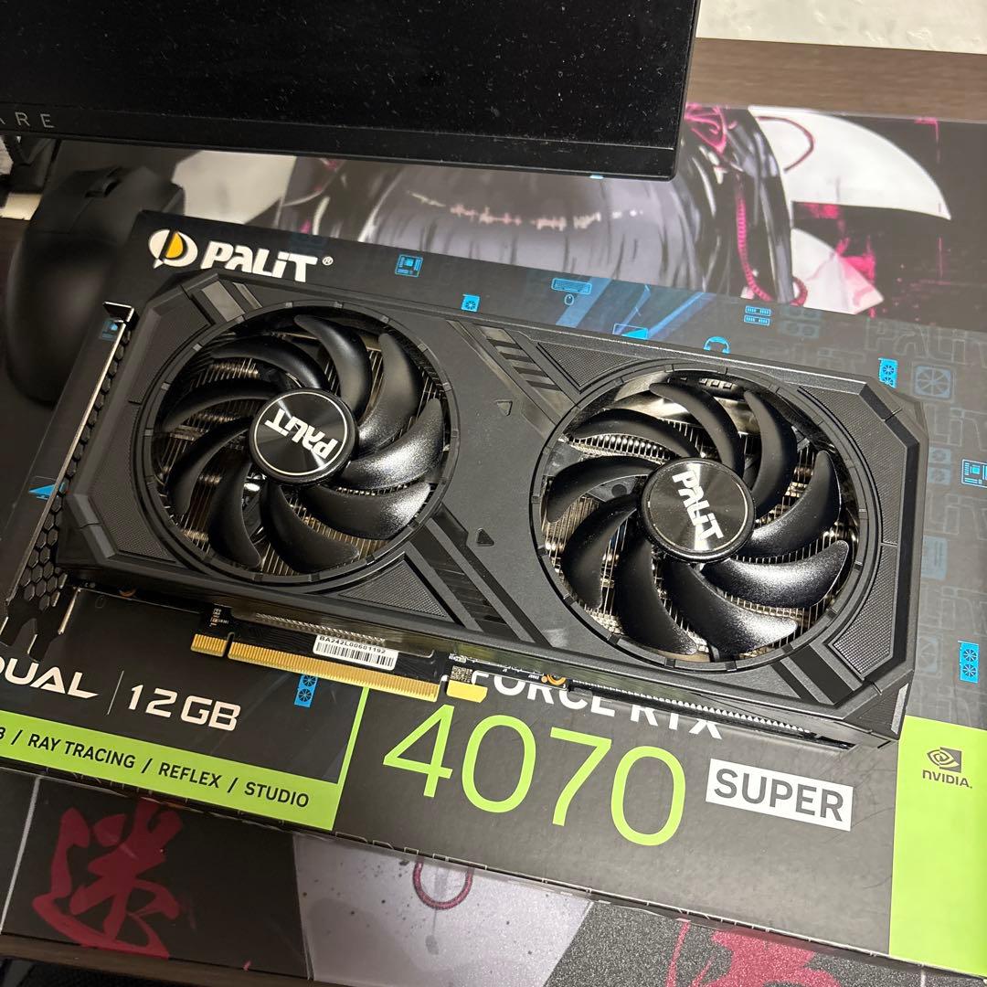 グラフィックボード・グラボ・ビデオカード GEFORCE RTX 4070 SUPER