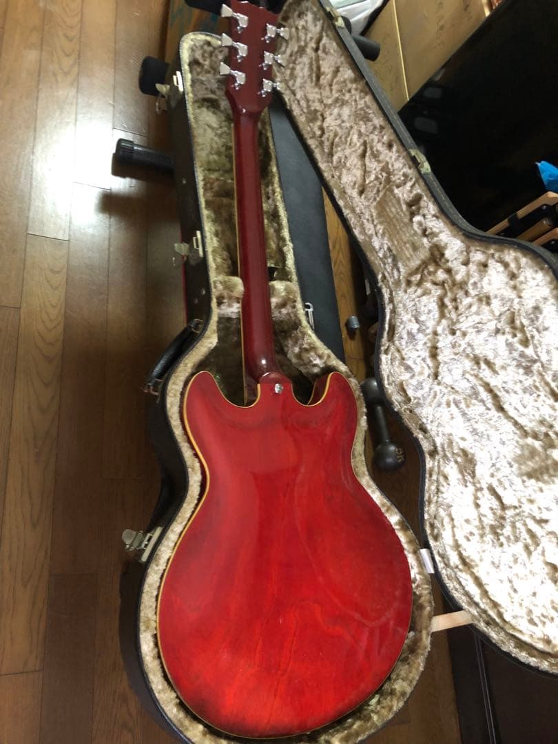 YAMAHA SA700 super Axe セミアコースティック エレキギター