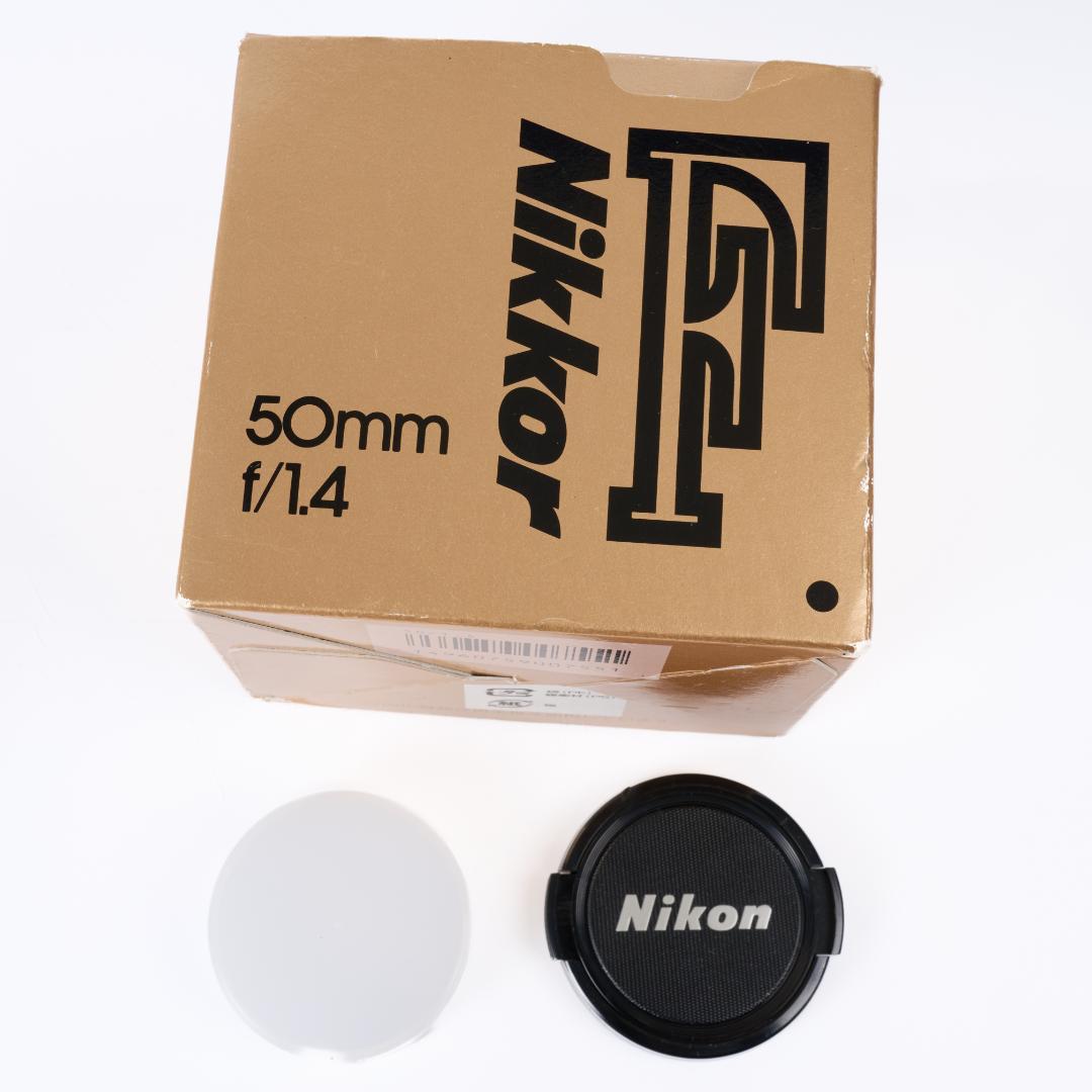Nikon Ai-S NIKKOR 50mm F1.4 箱付