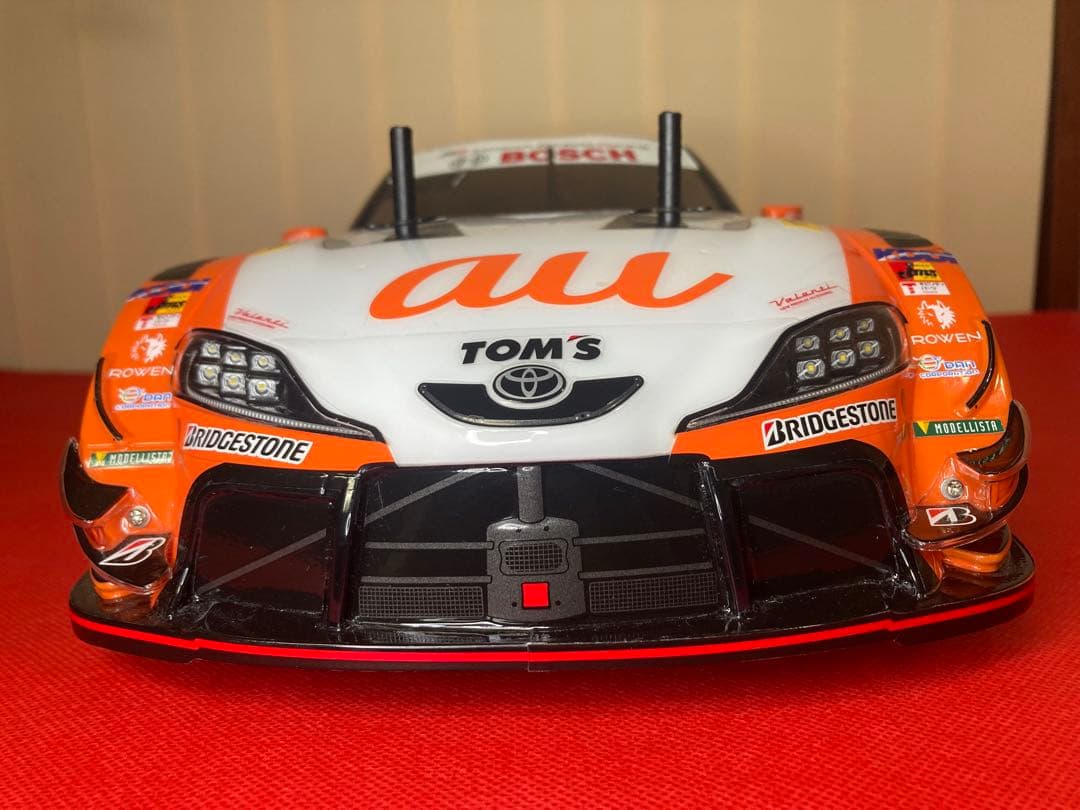タミヤ　TT-02 TYPE-SRX au TOM’S GR Supra ボディ