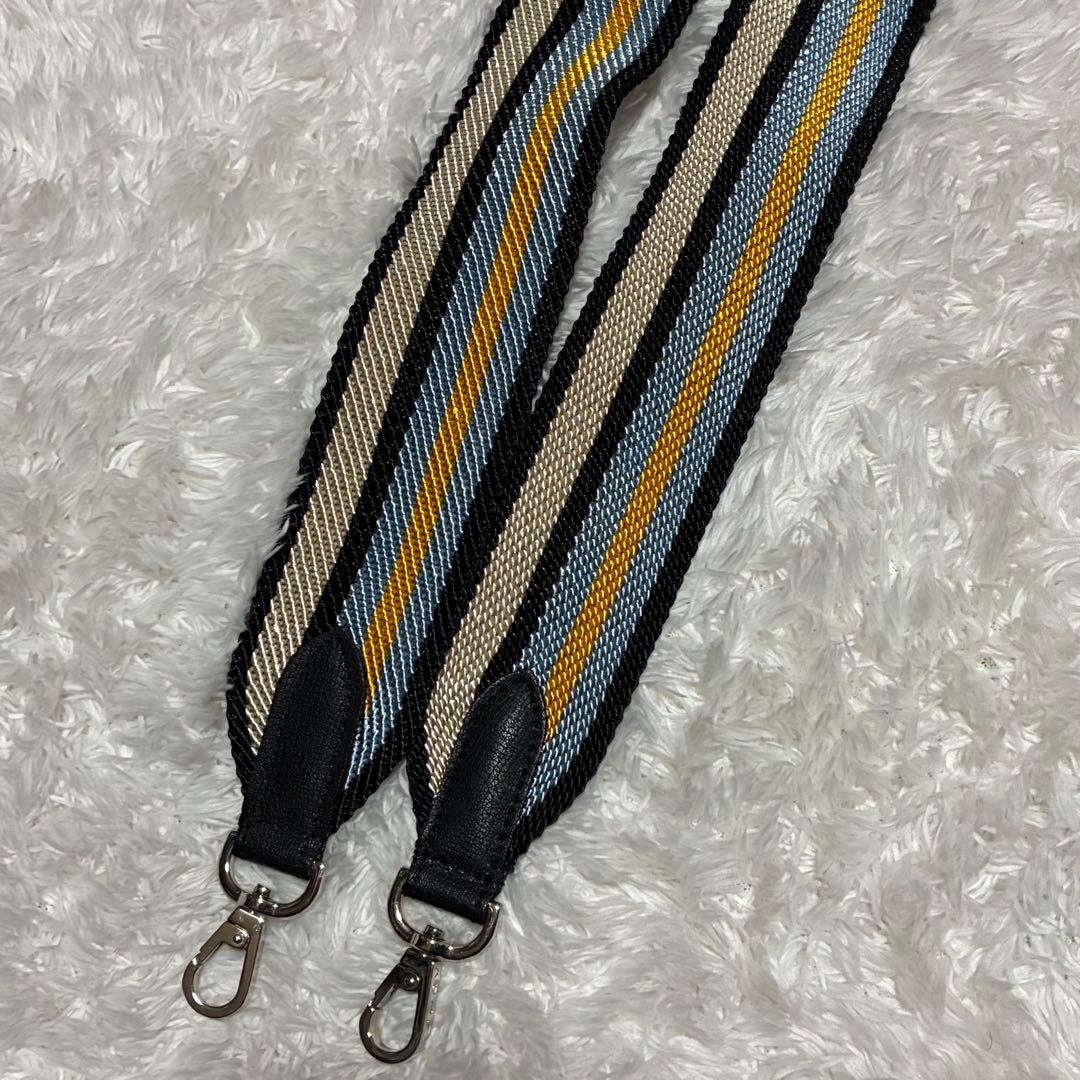 美品✨ADMJ ストライプ デザイン　ショルダーストラップ 付け替え用