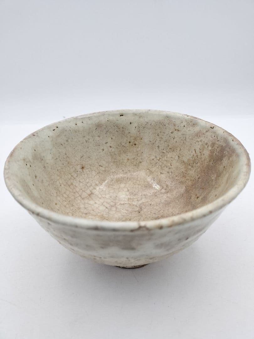 b716 茶碗 萩焼 桂泉山 片山萩月 木箱 茶道具 古物