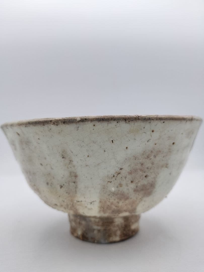 b716 茶碗 萩焼 桂泉山 片山萩月 木箱 茶道具 古物