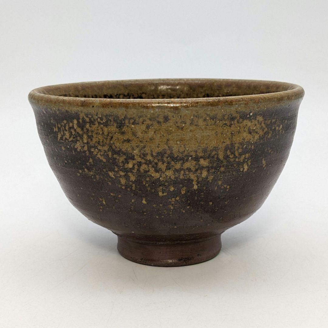 備前市無形文化財 浦上光弘 備前焼 茶盌 共箱共布栞 抹茶碗 抹茶茶碗 茶道具