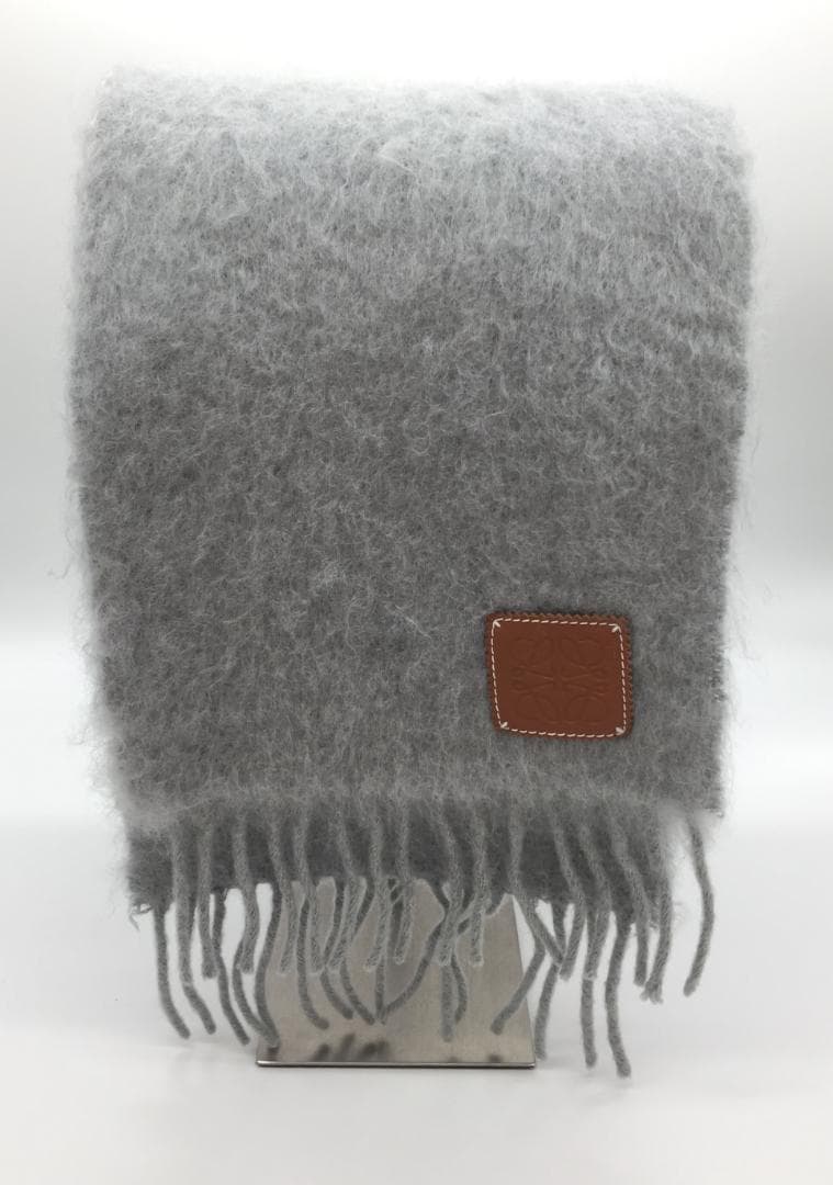 ◆人気◆LOEWE ロエベ モヘア マフラー グレー