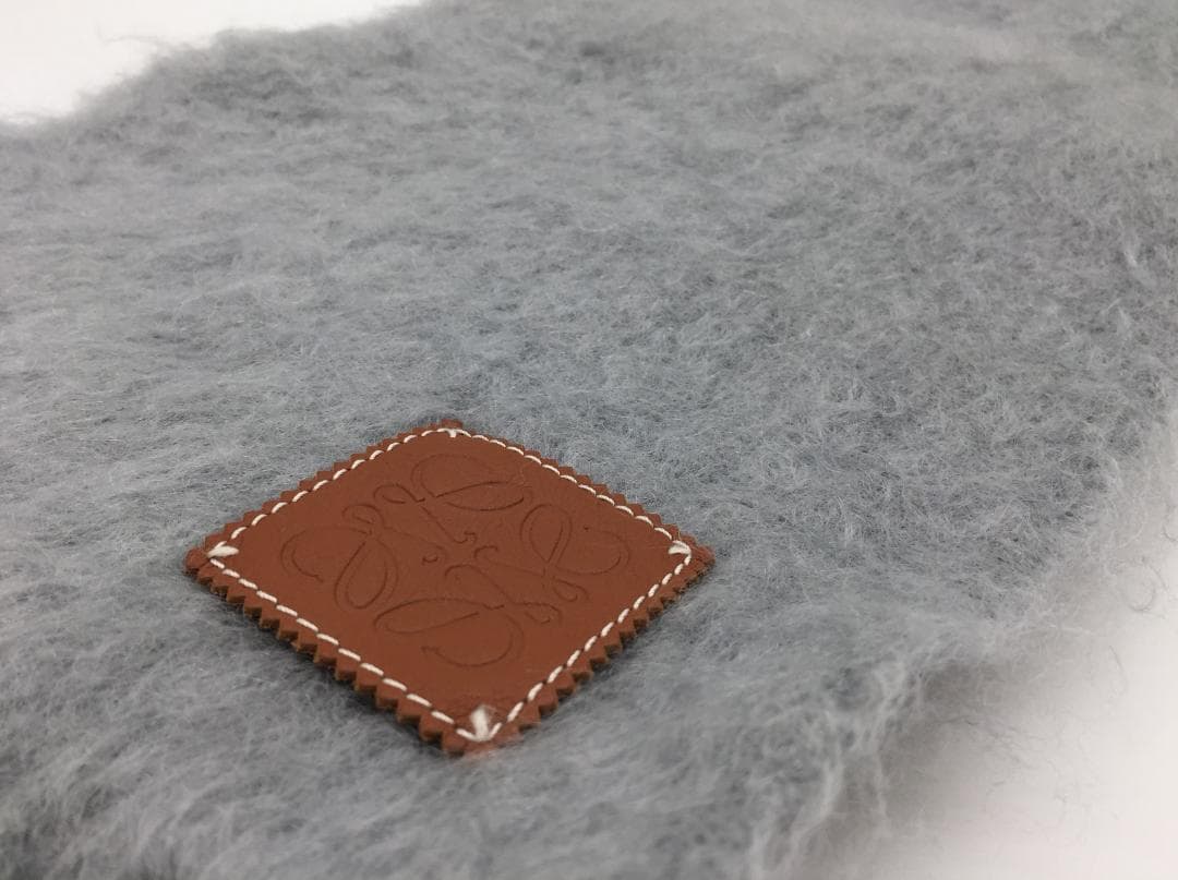 ◆人気◆LOEWE ロエベ モヘア マフラー グレー