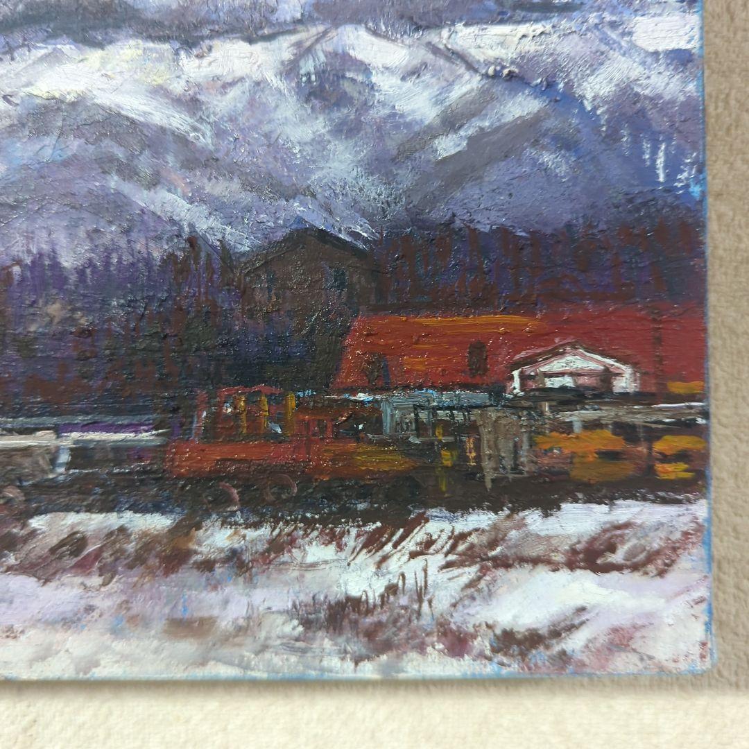 F4号油彩画（額入り)No.51