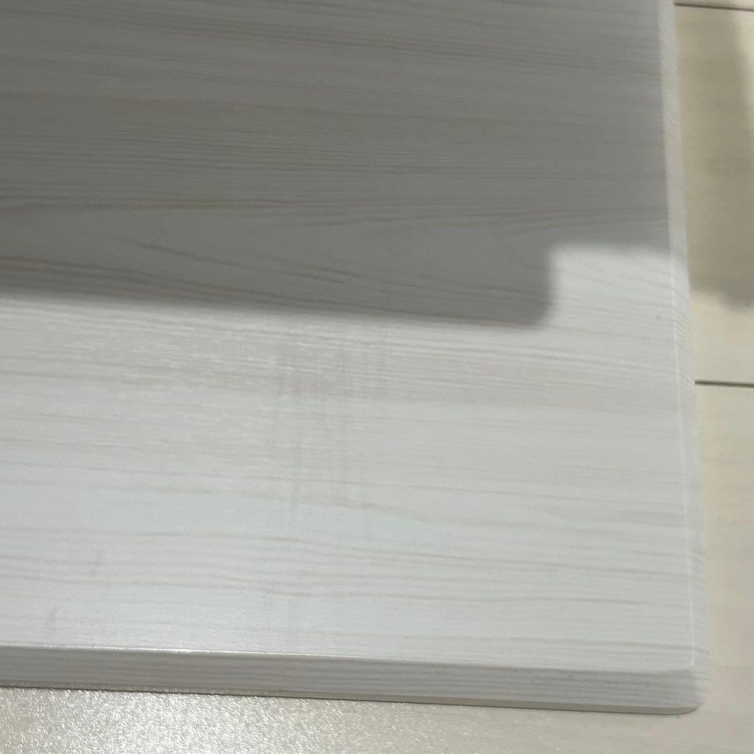 ニトリ　壁寄せテレビスタンド　トエルL-WH/WW