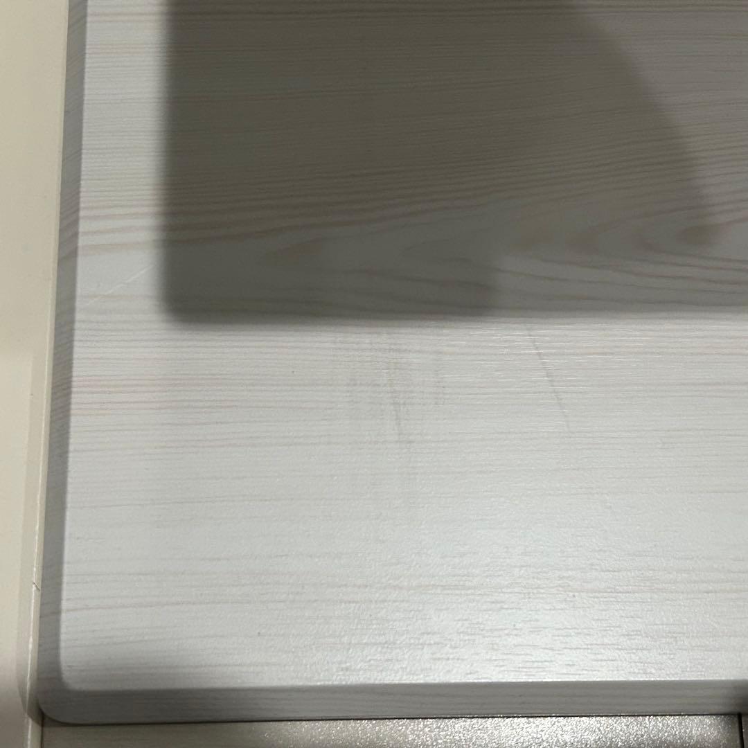 ニトリ　壁寄せテレビスタンド　トエルL-WH/WW