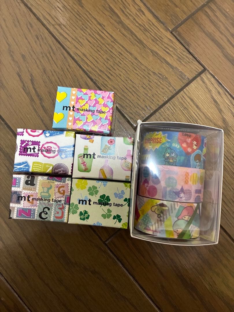 mt マスキングテープセット　マステ　文房具　デコ　手帳　コラージュ