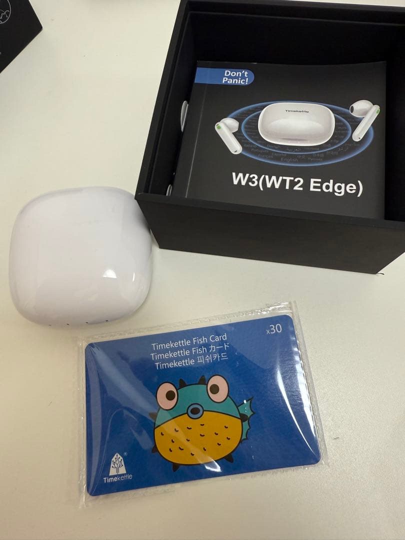 Timekettle WT2 Edge オフライン版　翻訳機 イヤフォン