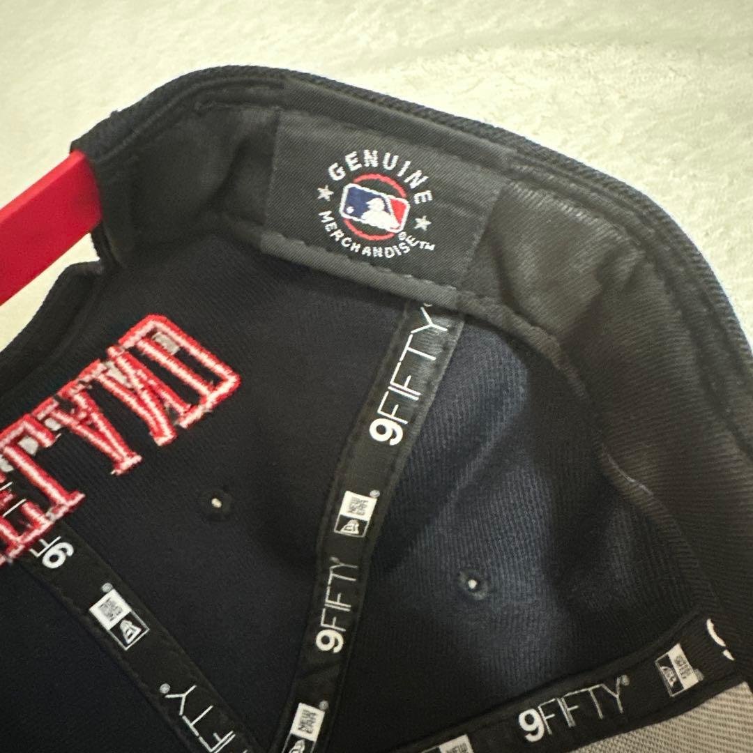 New Eraクリーブランドインディアンス ワフー酋長 キャップ 9Fifty