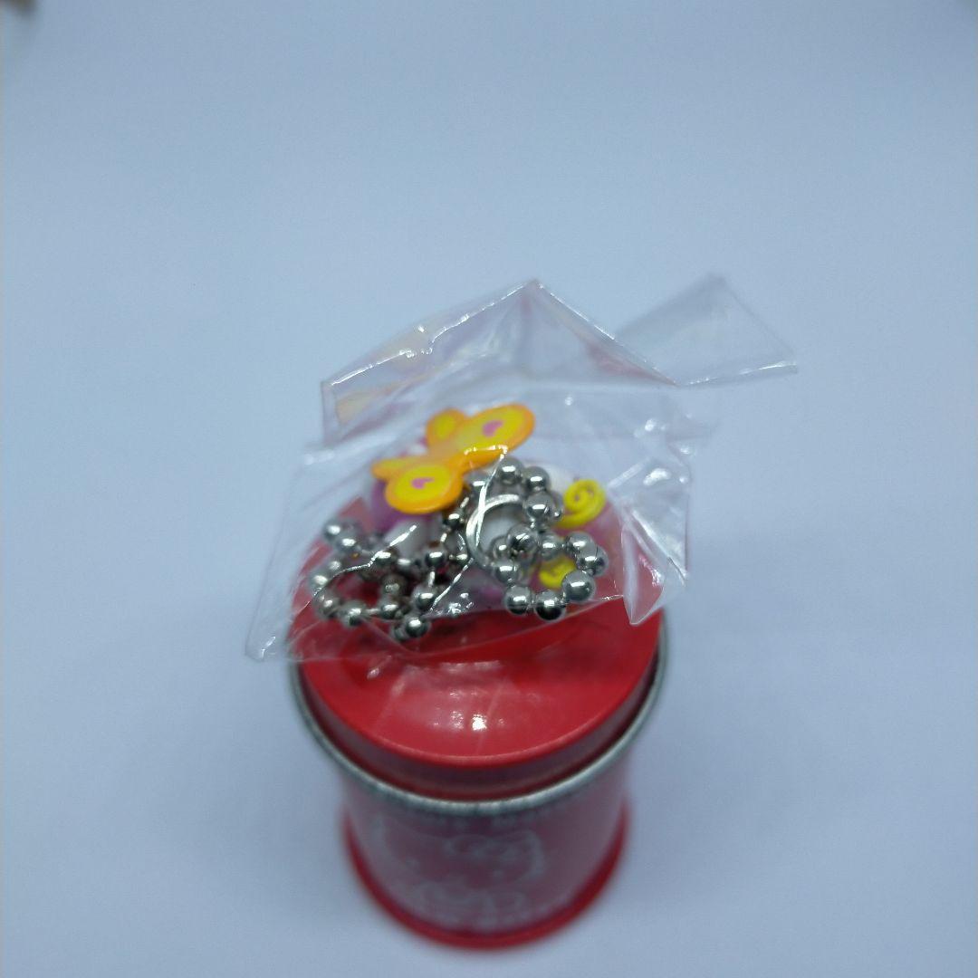 未使用 キティ コレクターズマスコット缶入り チョウキティシリーズ