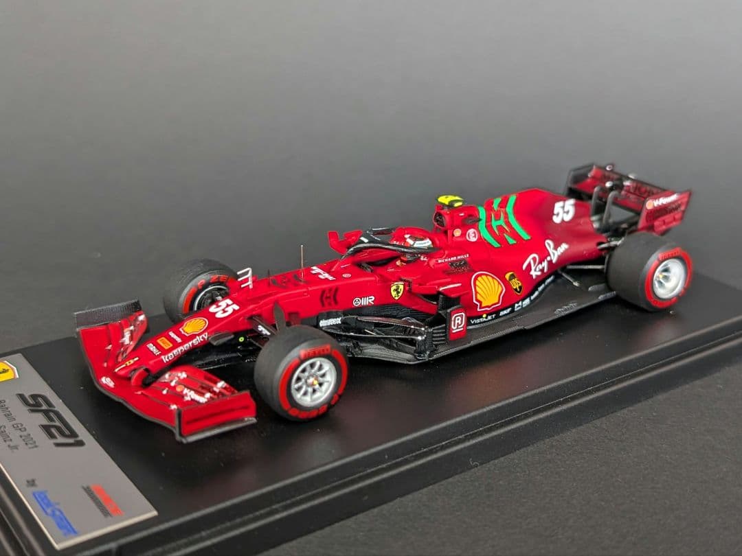 ルックスマート 1/43 フェラーリSF21 #55 サインツ MWデカール仕様