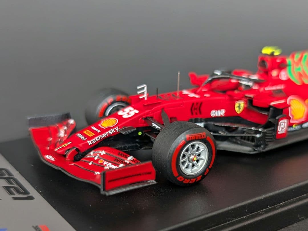 ルックスマート 1/43 フェラーリSF21 #55 サインツ MWデカール仕様