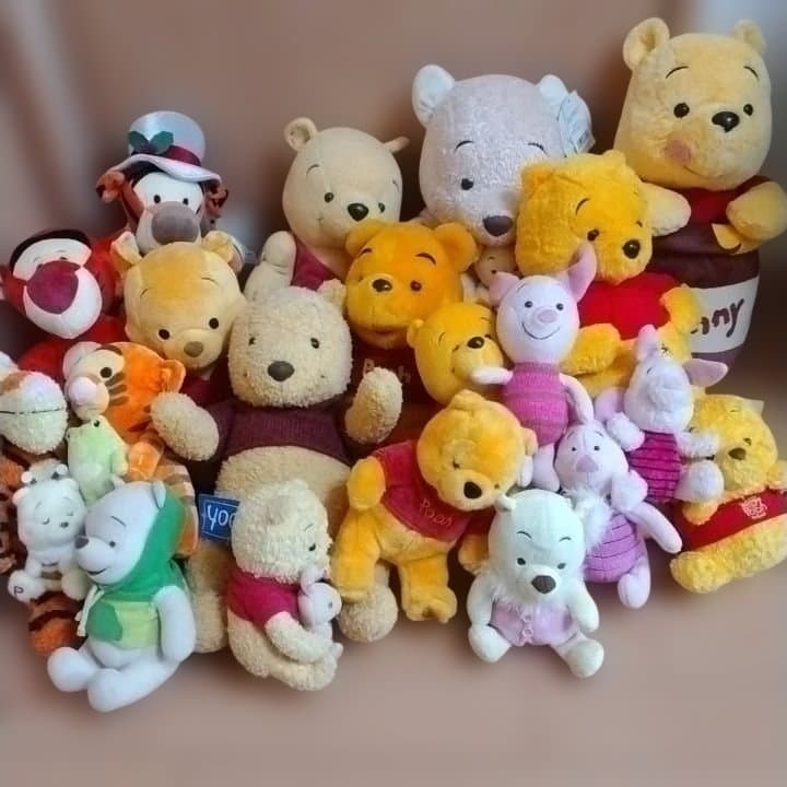 ディズニー　くまのプーさん　ぬいぐるみまとめ売り　24点