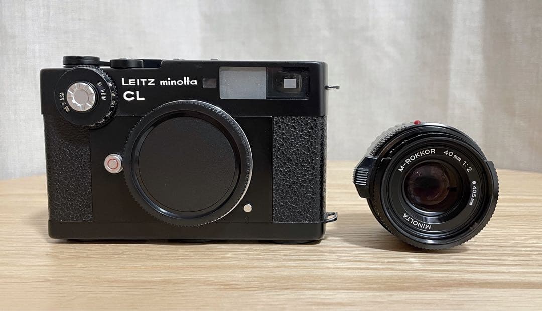 Leitz Minolta CL＋M-ROKKOR 40mm f2