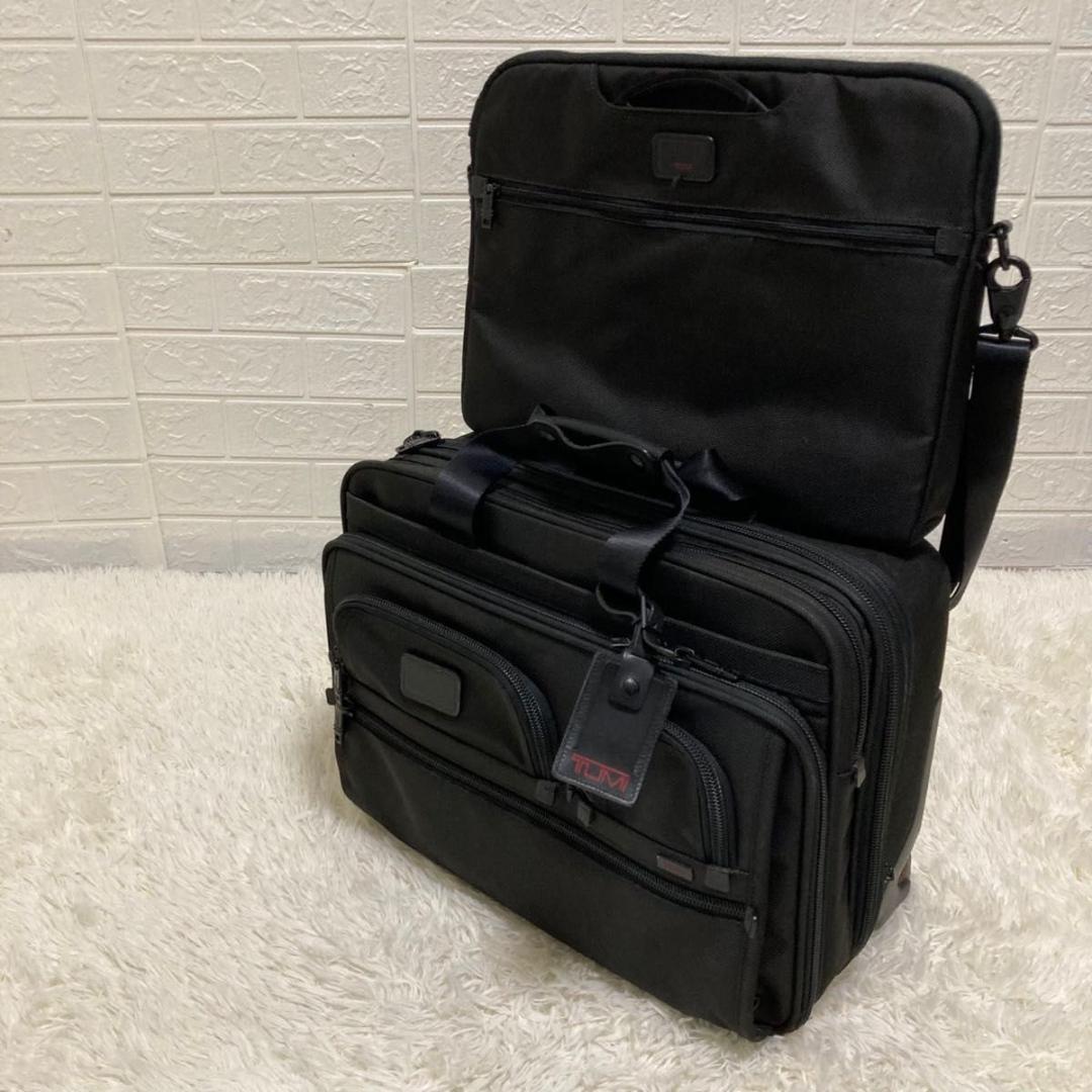TUMI トゥミ ビジネス キャリーバッグ ブリーフケース付　26127DH黒