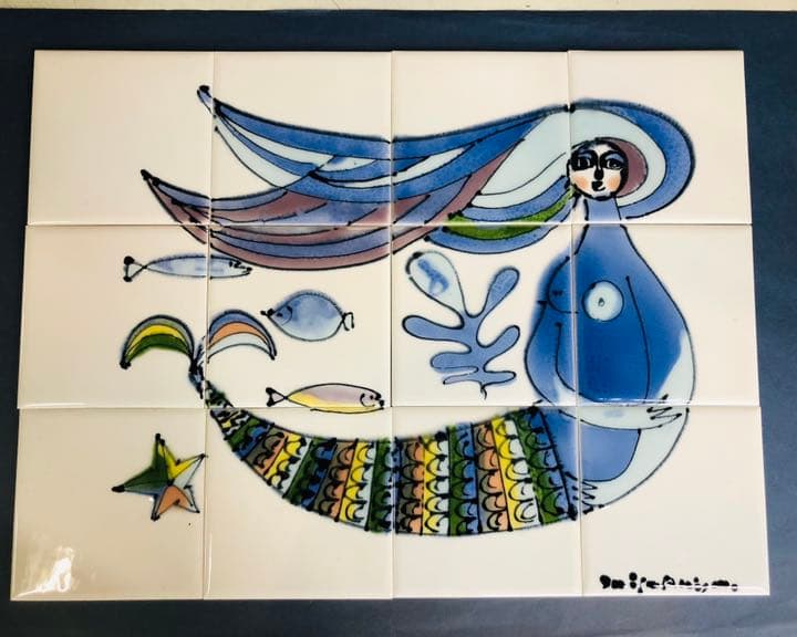 再販‼️ 日本製　洋画風　タイル