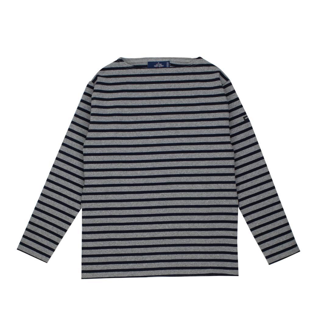 未開封！25年秋冬モデル！セントジェームス！ウェッソン！グレイ×ネイビー！Ｔ６