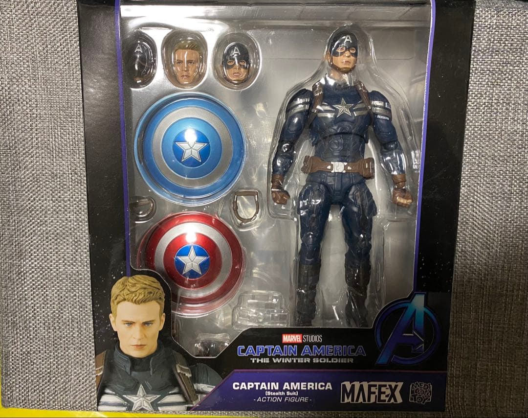 MAFEX キャプテン・アメリカ Stealth Suit【新品未開封】