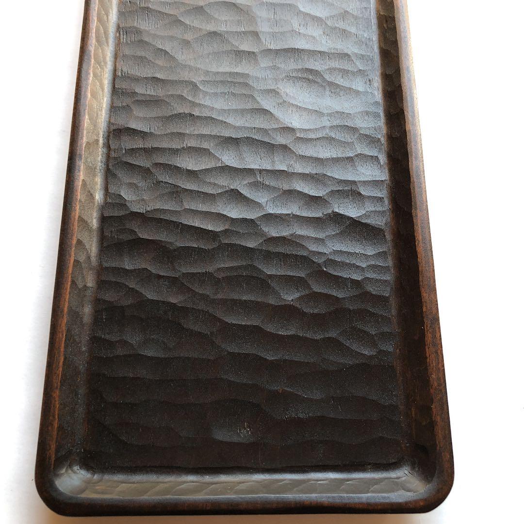 三谷龍二　36cm 特大　トレイ 漆　盆